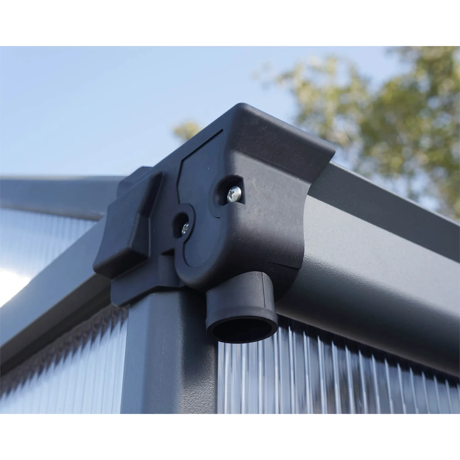 Palram - Canopia Glory Greenhouse 8X20 Grey 3 Palram - Canopia Glory Greenhouse 8X20 Grey - Image 3