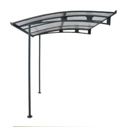 Palram - Canopia Canopy Vega 2000 Grey Clear 12 Palram - Canopia Canopy Vega 2000 Grey Clear -Garden And Outdoor Goods Store 12806781 1274833199560600