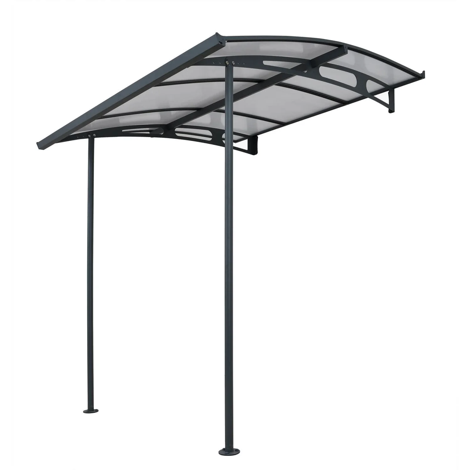 Palram - Canopia Canopy Vega 2000 Grey Clear 2 Palram - Canopia Canopy Vega 2000 Grey Clear - Image 2