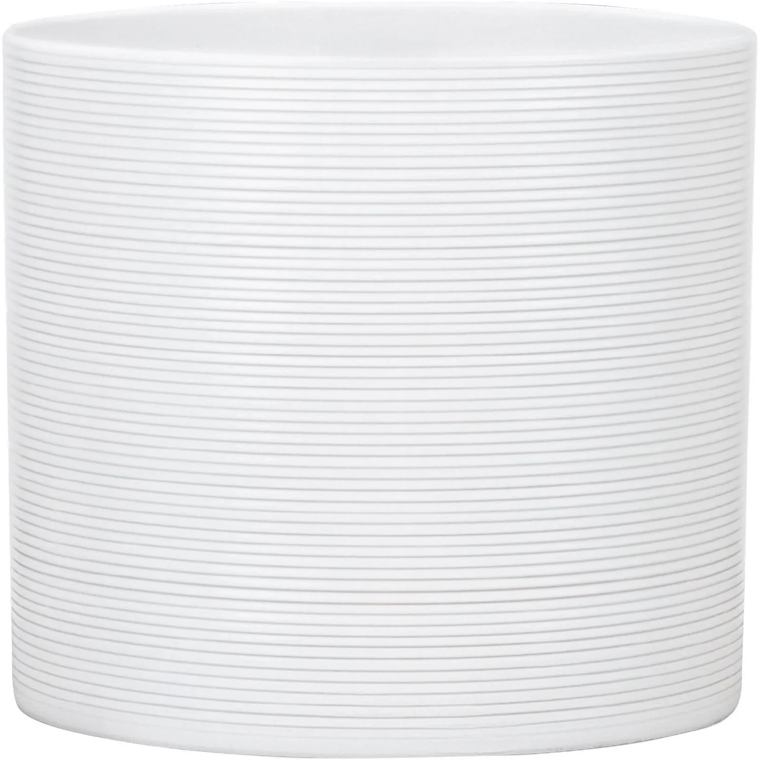 White Plant Pot - 19cm 1 White Plant Pot - 19cm