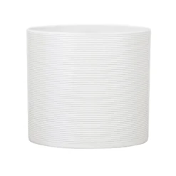 White Plant Pot - 19cm 5 White Plant Pot - 19cm -Garden And Outdoor Goods Store 12807869 5184833203399625