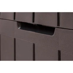 Keter Marvel Plus Outdoor Garden Storage Box 270L - Brown -Garden And Outdoor Goods Store 12808515 1104900072087896