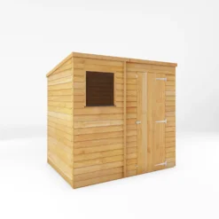 Mercia 7 X 5ft Overlap Pent Shed