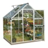Palram 6 X 6ft Canopia Harmony Greenhouse - Silver