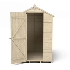 Forest Overlap 6 X 4ft Pressure Treated Apex Shed -Garden And Outdoor Goods Store 12810807 8294833195235290