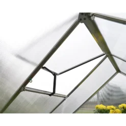 Palram 6 X 10ft Canopia Mythos Greenhouse - Silver -Garden And Outdoor Goods Store 12810855 1884833196336626