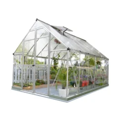 Palram 8 X 12ft Canopia Balance Greenhouse - Silver -Garden And Outdoor Goods Store 12810858 1964833199578957