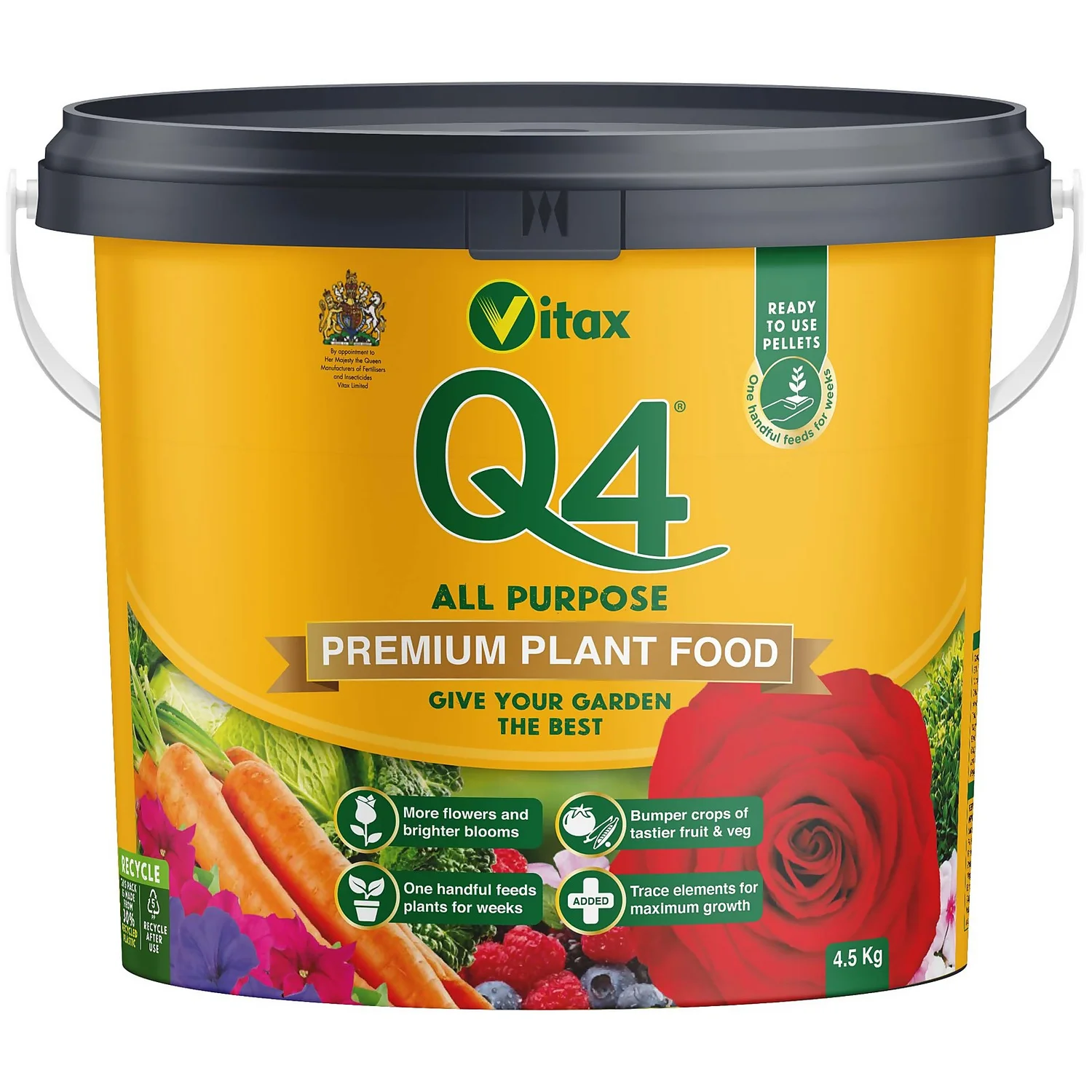 Vitax Q4 Premium Fertiliser 4.5kg 1 Vitax Q4 Premium Fertiliser 4.5kg