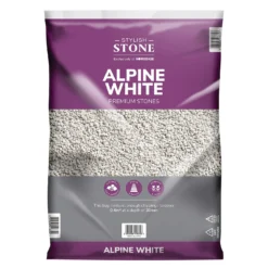 Stylish Stone Premium Alpine White Chippings - Large Pack - 19kg 5 Stylish Stone Premium Alpine White Chippings - Large Pack - 19kg -Garden And Outdoor Goods Store 12815203 2174902949019901