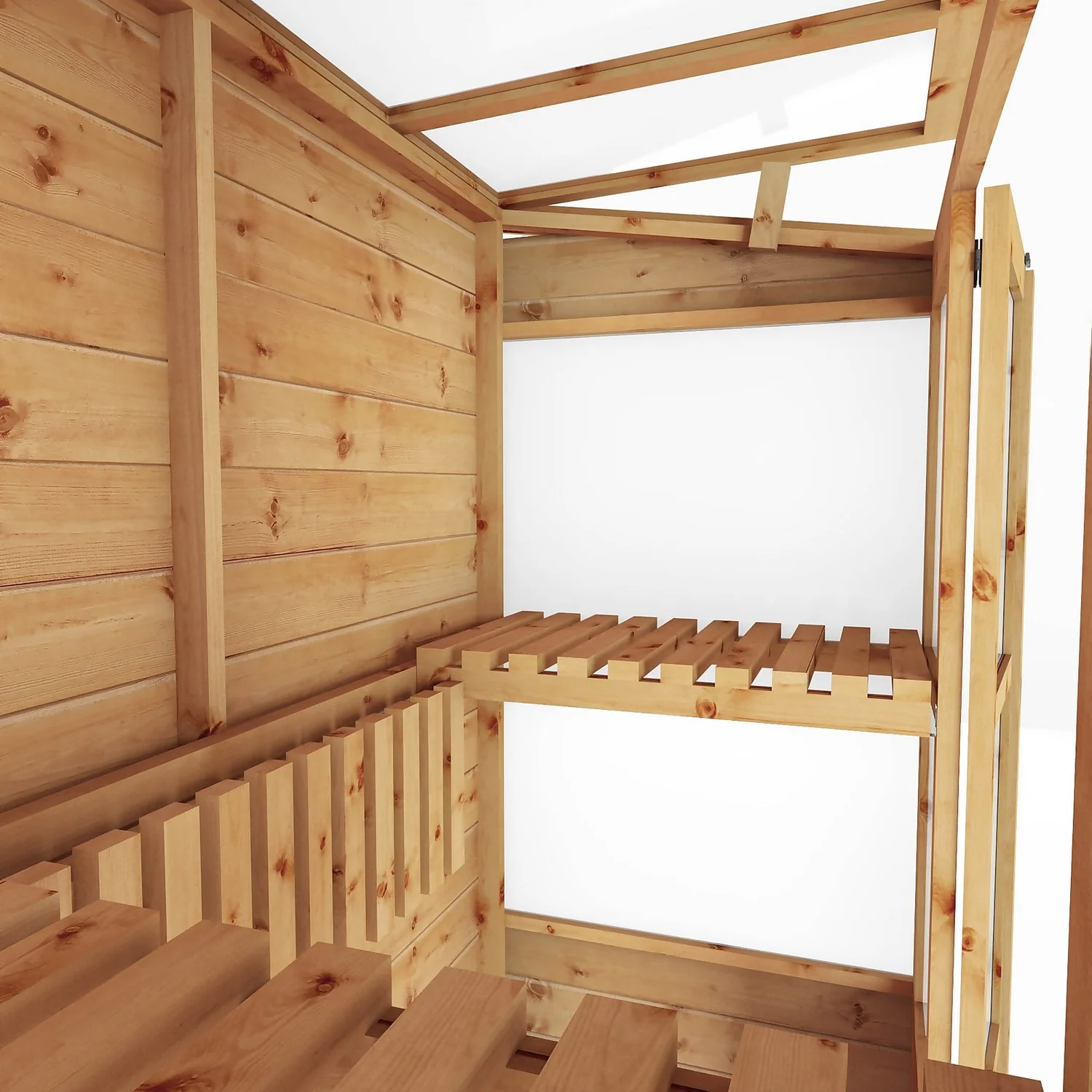 Mercia Tall Wall Greenhouse Growhouse 3 Mercia Tall Wall Greenhouse Growhouse - Image 3