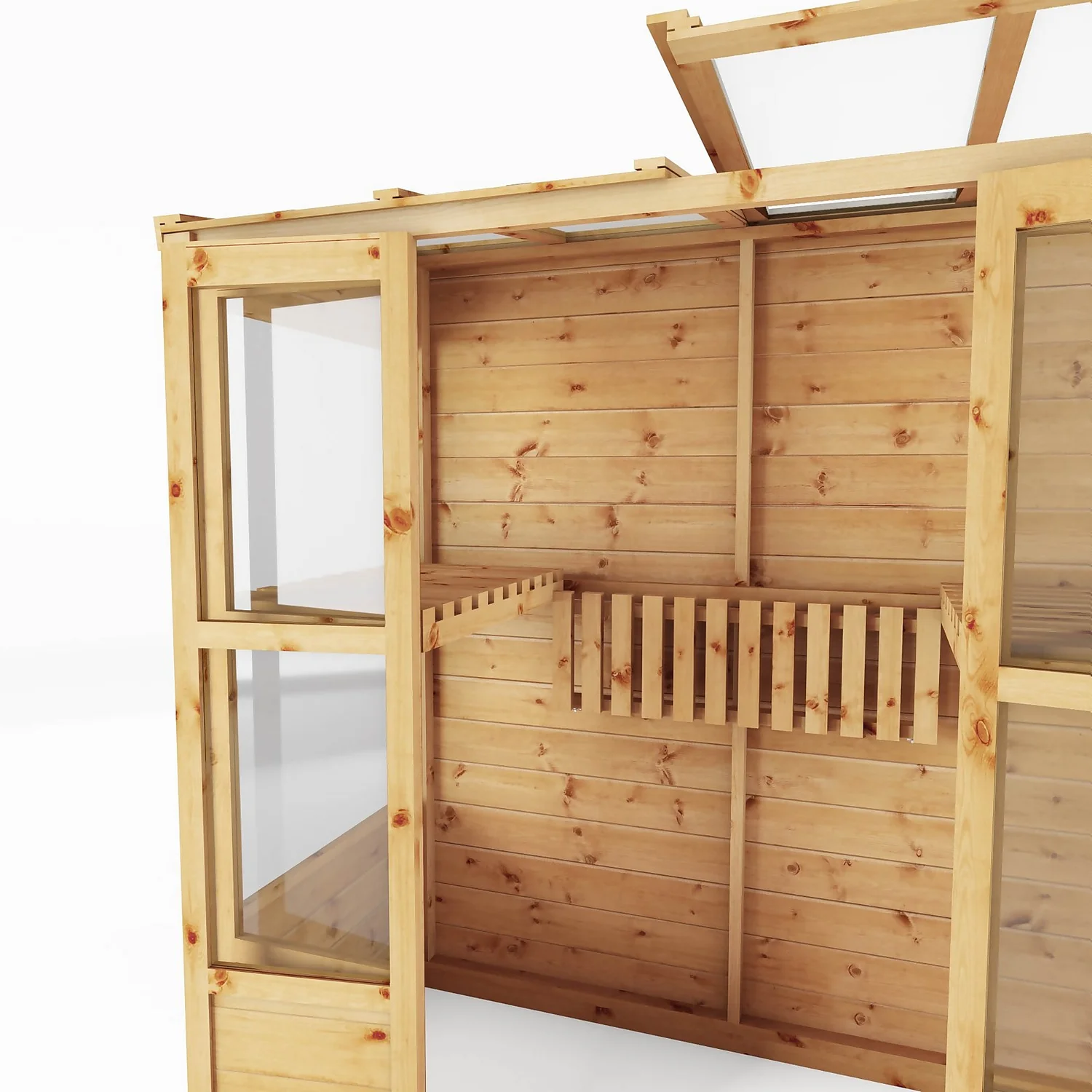 Mercia Tall Wall Greenhouse Growhouse 4 Mercia Tall Wall Greenhouse Growhouse - Image 4