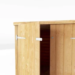 Mercia 6 X 4ft Overlap Pent Bike Shed -Garden And Outdoor Goods Store 12820074 1524989186148836