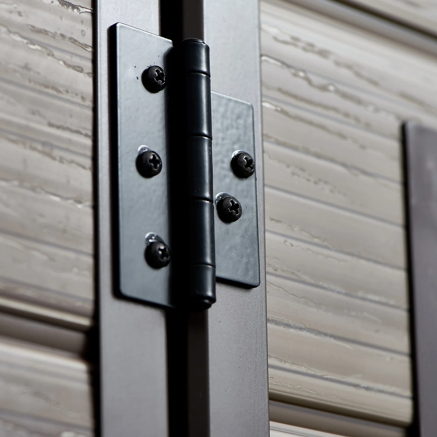 Keter Scala 6 X 8ft Outdoor Garden Apex Storage Shed - Brown 8 Keter Scala 6 X 8ft Outdoor Garden Apex Storage Shed - Brown - Image 8