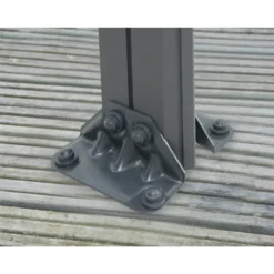 Palram - Canopia Milano 3000 Garden Gazebo Grey Bronze -Garden And Outdoor Goods Store 12821927 1744833174025515