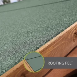 Mercia 14 X 7ft Honeysuckle Wooden Playhouse With Tower And Slide - Installation Included -Garden And Outdoor Goods Store 12822467 1564949332143564