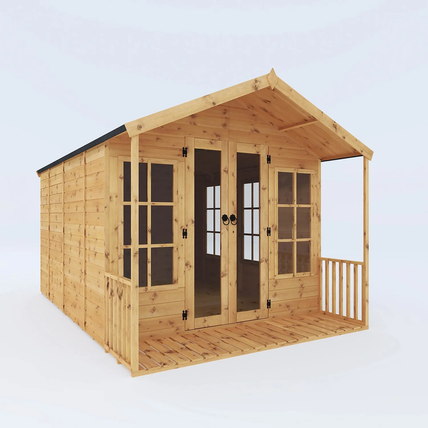 Mercia 12 X 8ft Traditional Summerhouse - Installation Included 1 Mercia 12 X 8ft Traditional Summerhouse - Installation Included