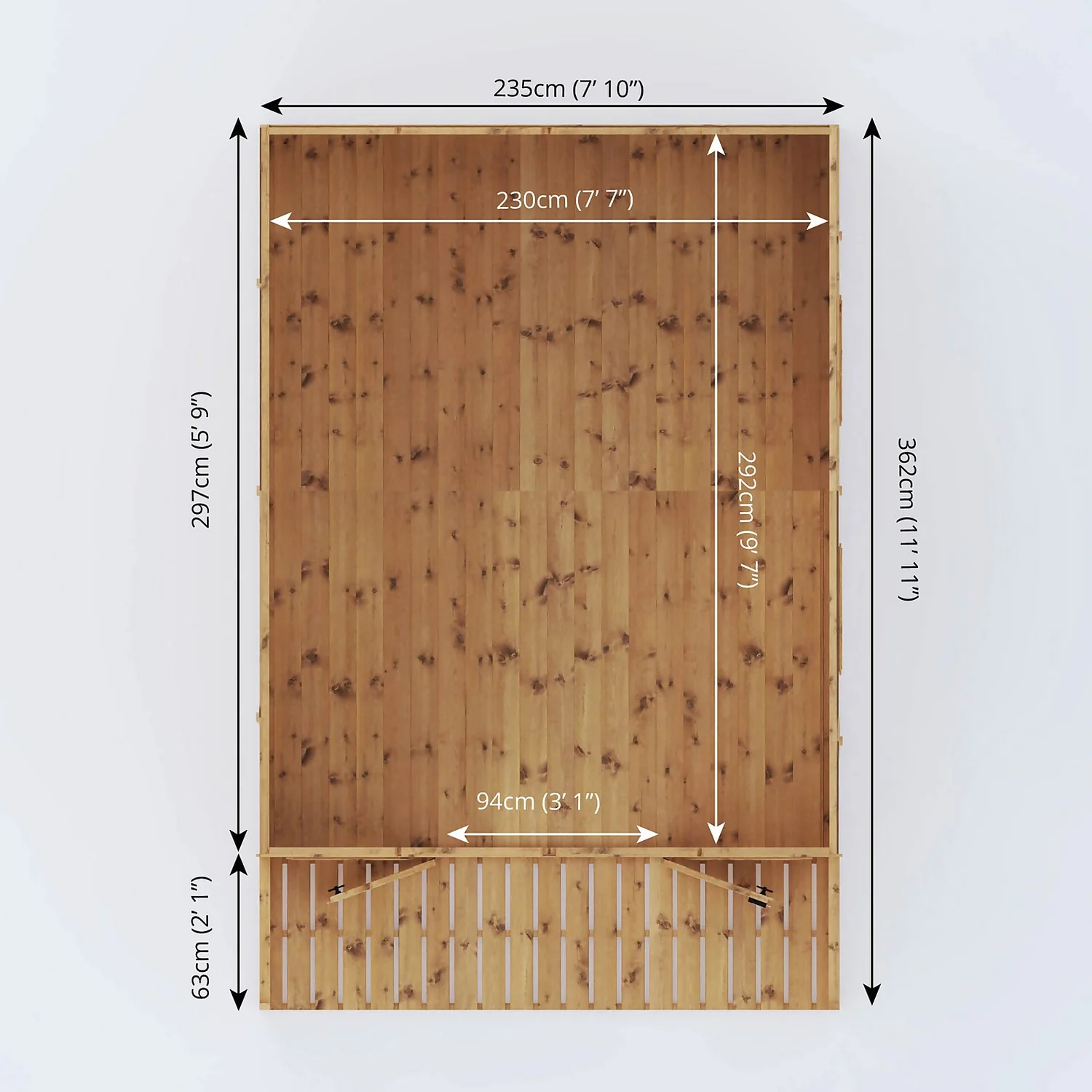 Mercia 12 X 8ft Traditional Summerhouse - Installation Included 10 Mercia 12 X 8ft Traditional Summerhouse - Installation Included - Image 10