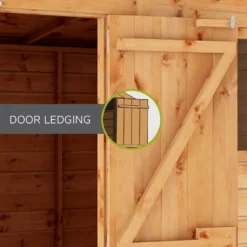 Mercia 6 X 4ft Overlap Pent Bike Shed - Incl. Installation -Garden And Outdoor Goods Store 12825547 1524989186795477