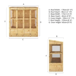 Mercia Tall Wall Greenhouse - Incl. Installation 19 Mercia Tall Wall Greenhouse - Incl. Installation -Garden And Outdoor Goods Store 12825554 1114996230718173