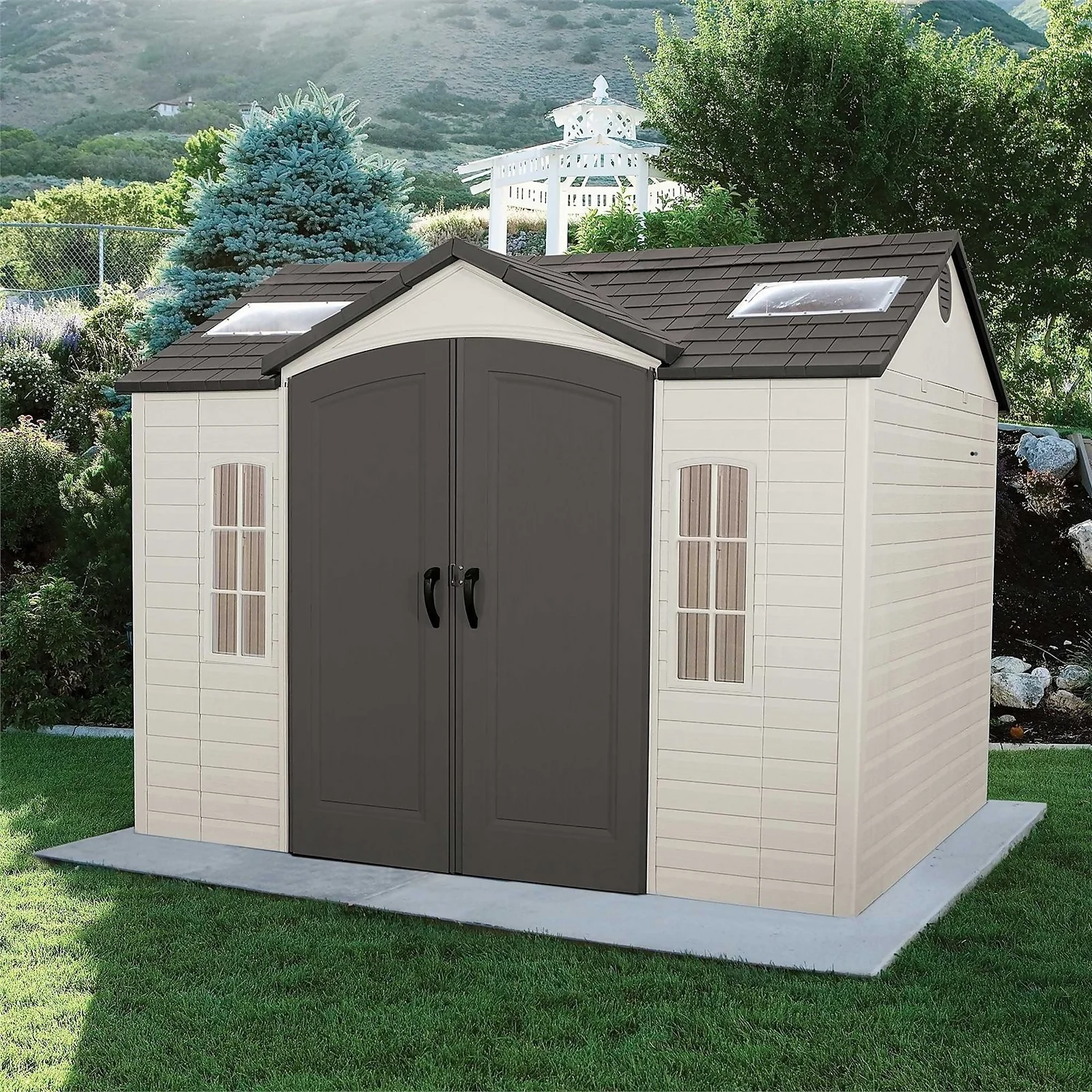 Lifetime 10 X 8ft Outdoor Storage Shed 2 Lifetime 10 X 8ft Outdoor Storage Shed - Image 2