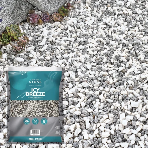 Stylish Stone Icy Breeze - Midi Pack - 9kg -Garden And Outdoor Goods Store 12826532 8084902951212031
