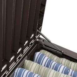 Keter Westwood Outdoor Garden Storage Box 570L - Brown -Garden And Outdoor Goods Store 12828828 8004858568533320