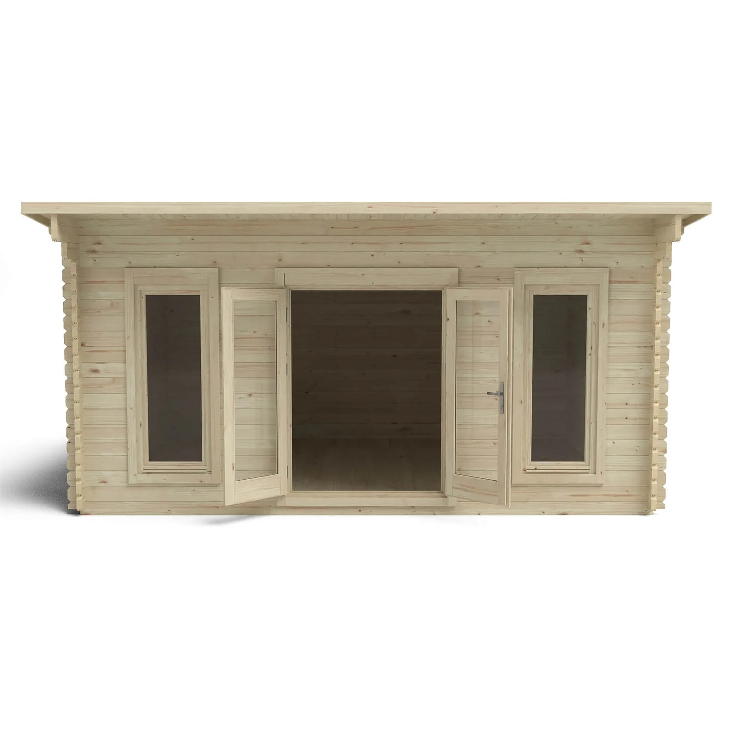 Forest Mendip 5.0m X 4.0m Log Cabin Double Glazed, 24kg Polyester Felt, No Underlay - Installation Included 3 Forest Mendip 5.0m X 4.0m Log Cabin Double Glazed, 24kg Polyester Felt, No Underlay - Installation Included - Image 3