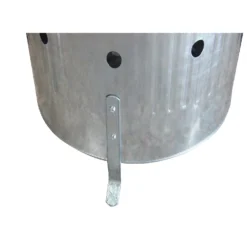 None Garden Galvanised Steel Incinerator / Fire Bin With Lid - 85L -Garden And Outdoor Goods Store 12834094 1945030658343959