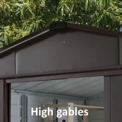 Yardmaster 10x12ft Shiplap Metal Shed -Garden And Outdoor Goods Store 12834220 6205040005791905