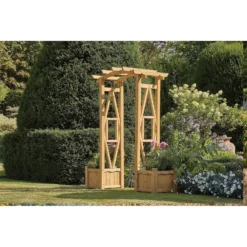 None RHS Arch With Planters -Garden And Outdoor Goods Store 12835701 1014832981999058