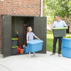 Lifetime 1500L Rough Cut Vertical Storage Cabinet 14 Lifetime 1500L Rough Cut Vertical Storage Cabinet -Garden And Outdoor Goods Store 12836581 1424833208407720