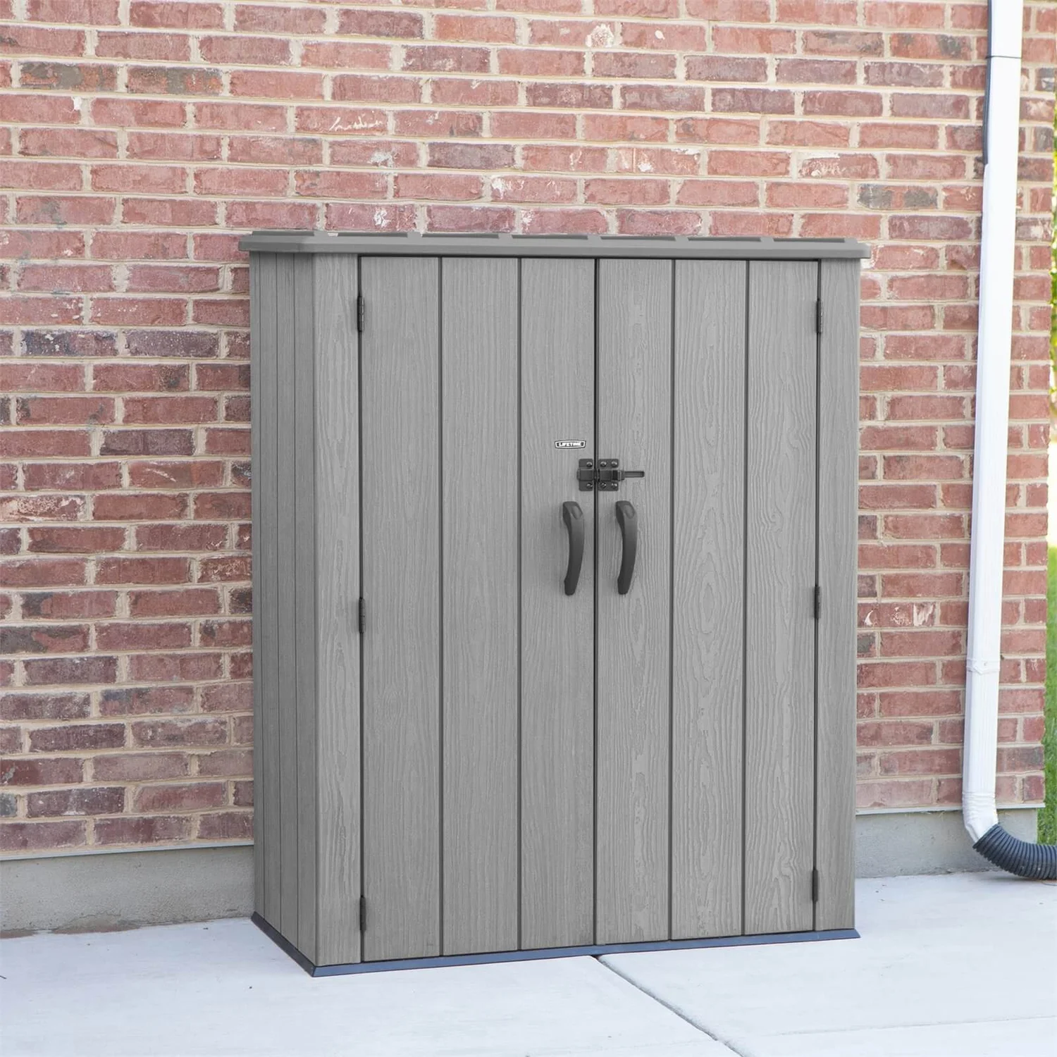 Lifetime 1500L Rough Cut Vertical Storage Cabinet 4 Lifetime 1500L Rough Cut Vertical Storage Cabinet - Image 4