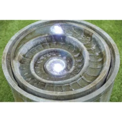 Stylish Fountains Fossil Water Feature Incl LEDS -Garden And Outdoor Goods Store 12836974 1244833171486912
