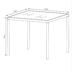 Bambrick 4 Seater Garden Dining Set 15 Bambrick 4 Seater Garden Dining Set -Garden And Outdoor Goods Store 12881495 3724948030783797