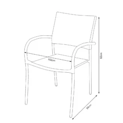 Bambrick 4 Seater Garden Dining Set 16 Bambrick 4 Seater Garden Dining Set -Garden And Outdoor Goods Store 12881495 5284948030818426