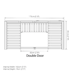 Country Living Durlston 6 X 3ft Traditional Tall Wall Greenhouse Painted + Installation - Thorpe Towers -Garden And Outdoor Goods Store 12881655 1124843878332046