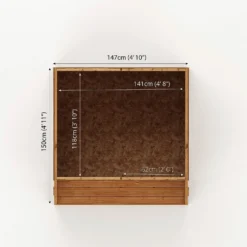 Country Living Wellow Playhouse Painted + Installation - Aurora Green -Garden And Outdoor Goods Store 12881690 1545027554103250