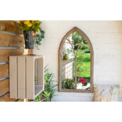 Church Window Outdoor Garden Mirror - 105cm 9 Church Window Outdoor Garden Mirror - 105cm -Garden And Outdoor Goods Store 12883608 1194875470403912