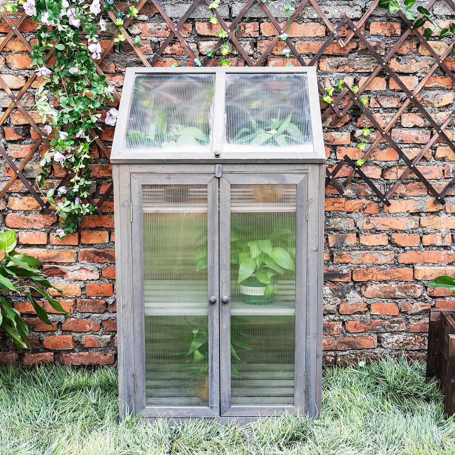 Wooden Greenhouse 2 Wooden Greenhouse - Image 2