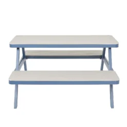 Picnic Bench - Navy & Grey -Garden And Outdoor Goods Store 12885211 2094853415314217