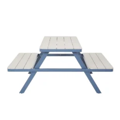 Picnic Bench - Navy & Grey -Garden And Outdoor Goods Store 12885211 5124853415361470