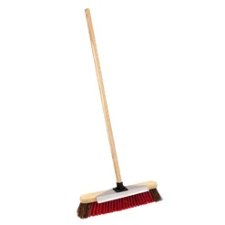 Charles Bentley Heavy Duty Utility Broom With Scraper