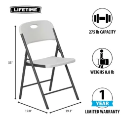 Lifetime Blow Moulded Folding Chair -Garden And Outdoor Goods Store 12886299 4034913634147015