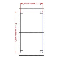 Shire Mimosa Arbour - 4x2ft -Garden And Outdoor Goods Store 12887176 1954849861820322