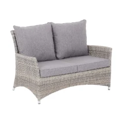 Florence 4 Seater Grey Rattan Garden Sofa Set -Garden And Outdoor Goods Store 12887803 1054843689611178