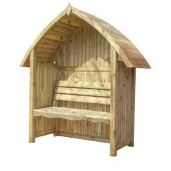 Mercia Arch Top Seated Arbour -Garden And Outdoor Goods Store 12888308 2324884537841479