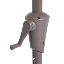 None 2.1m Crank & Tilt Parasol Natural - Dia. 38mm -Garden And Outdoor Goods Store 12888558 2064843673563581