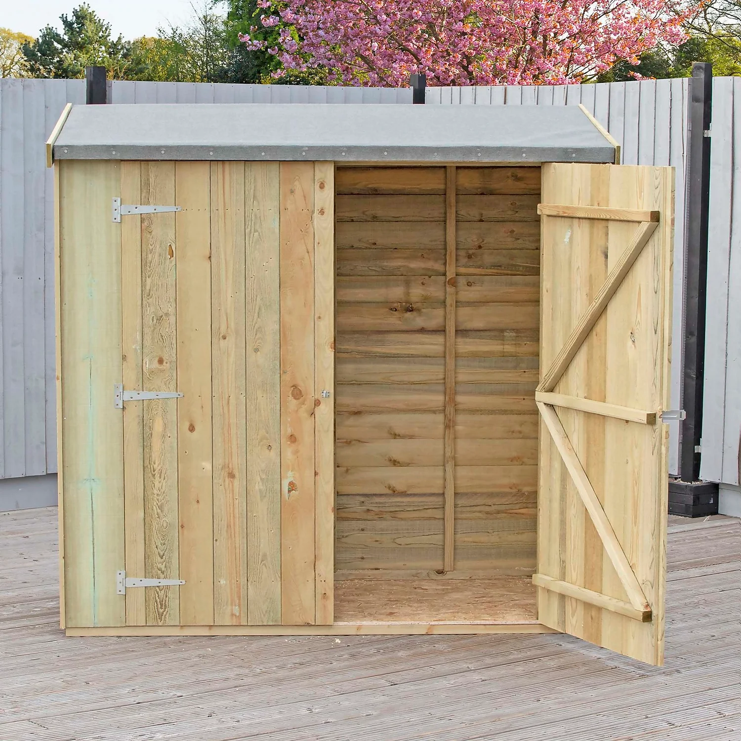 Shire Shed Overlap 6x3 Pent 3 Shire Shed Overlap 6x3 Pent - Image 3