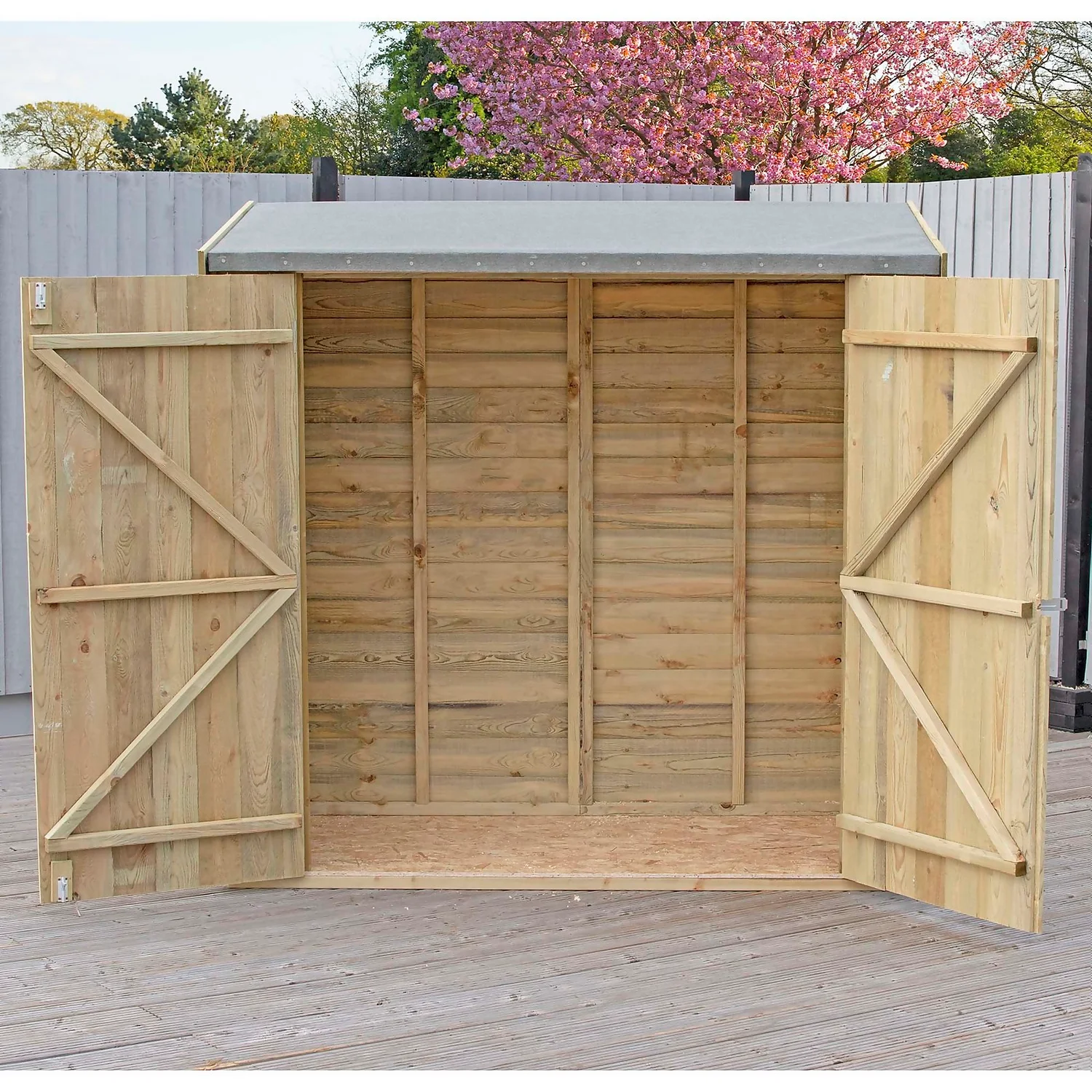 Shire Shed Overlap 6x3 Pent 2 Shire Shed Overlap 6x3 Pent - Image 2