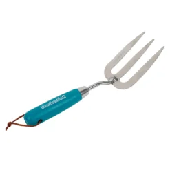 House Beautiful Stainless Steel Hand Fork With A Teal Painted Hardwood Handle 7 House Beautiful Stainless Steel Hand Fork With A Teal Painted Hardwood Handle -Garden And Outdoor Goods Store 13188707 3154928022220770